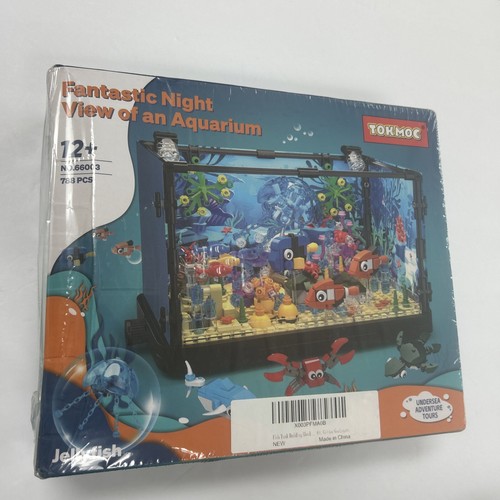 788 PCS Fish Tank Building Block, Lighting Aquarium Building Sets for Adults NEW - Picture 2 of 2
