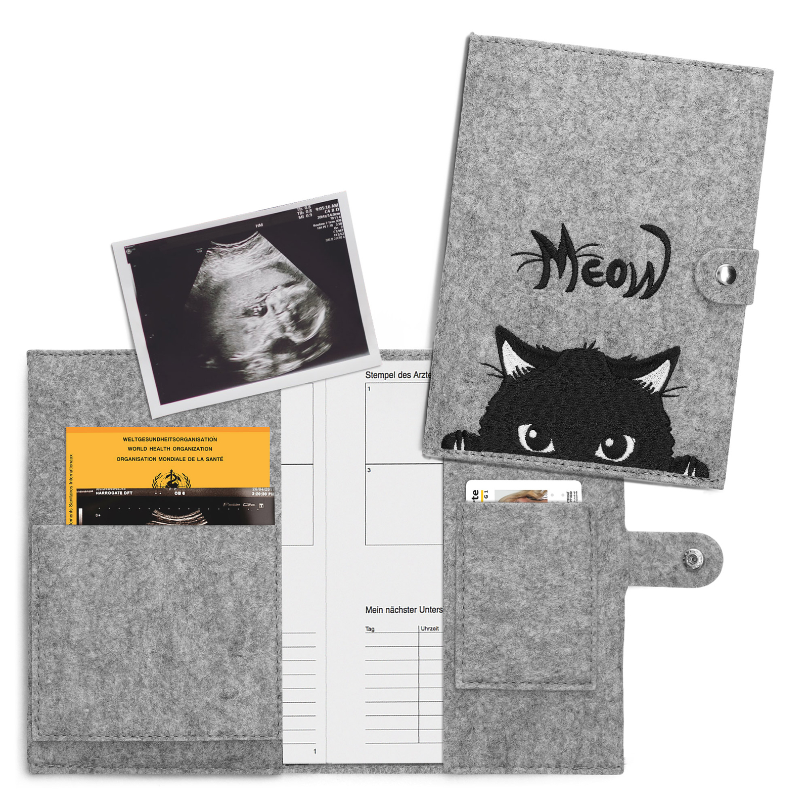 Обложка Mutterpasshlle из фильма Хюльле для Германии обложка Mutterpass mit extra Fchern 2590₽