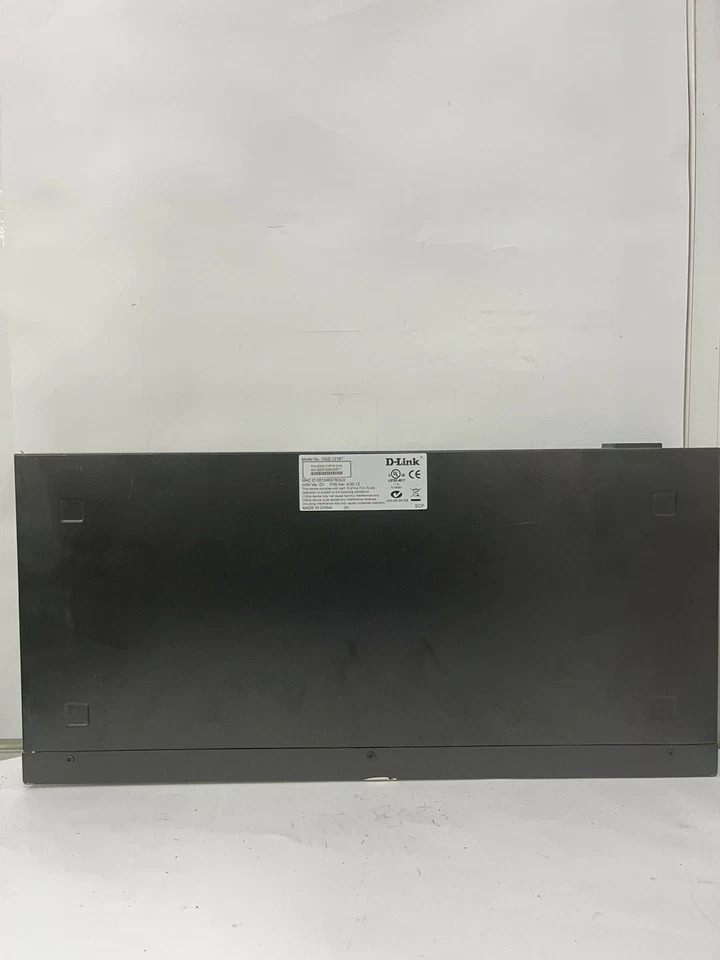 Switch D-Link DGS-1216T 16 porte nero di seconda mano - Immagine 3 di 4