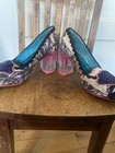 Irregular Choice Shell Shock Black 41 Poetic Licence clear pink heel purple  — photo 7