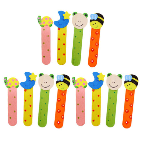  12 Pcs Read Accessory Kids Supply Bee Decor Bookmarks for Child Cartoon - Picture 1 of 12
