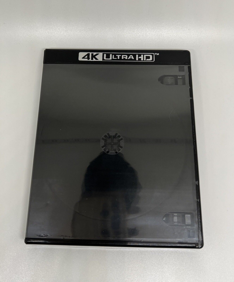 NEW 15mm 4K ULTRA HD BLACK 6-DISC CASE, BOOKLET CLIPS, SLEEVE,PS6