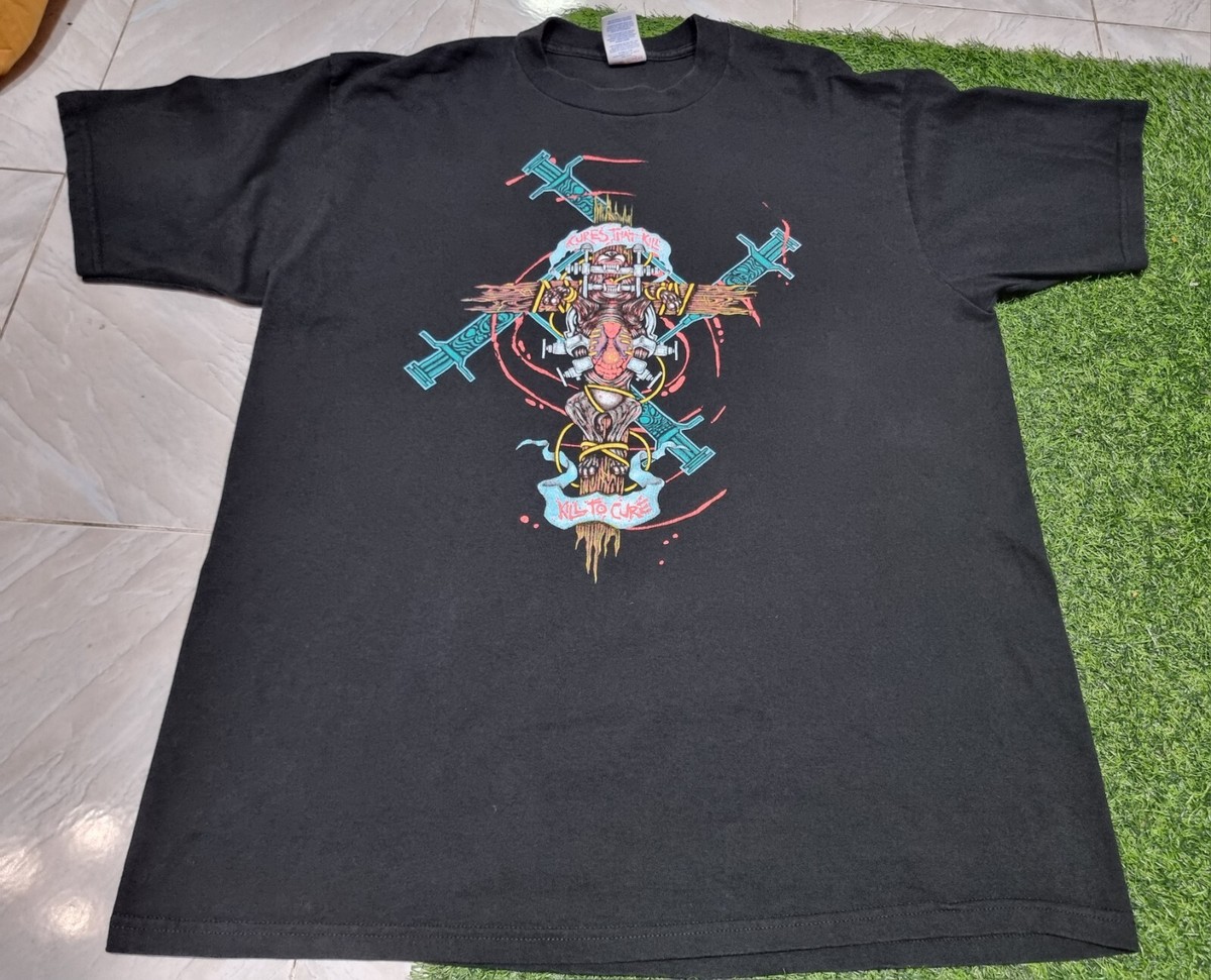 SKINNY PUPPY バンドTシャツ 90s vintage Vintage 90's Skinny Puppy Canadian Music Group Genre