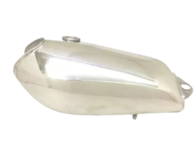 Yamaha Yz125 Yz 125 1976 Polished Aluminium Petrol Fuel Gas Tank