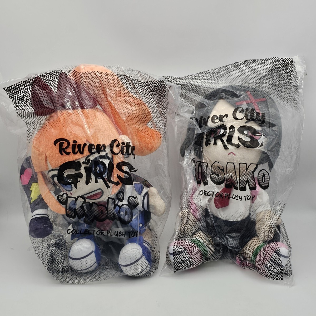 River City Girls Kyoko & Misako Plush Figure Set Limited Run