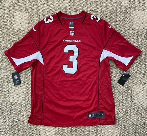 Nike Engineered Football Jersey Red NFL Arizona Cardinals #3 Rosen $100 Men's XL