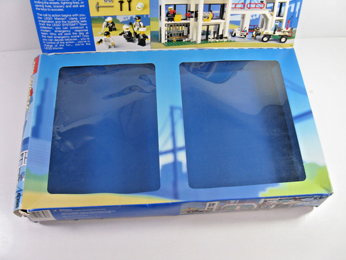 1993 LEGO Central Precint HQ 6398 ORIGINAL BOX & INNER TRAY - 19"x11.5"x3" - Picture 10 of 14