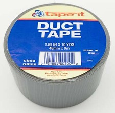 Case of 54 1.89" x 10yd Gray Duct Tape
