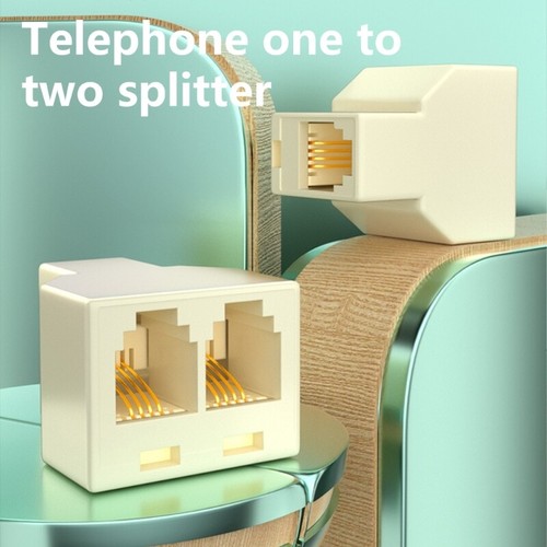 Lightweight RJ11 Splitter Phone Line Splitter For Flexible Phone Setups - Afbeelding 5 van 8