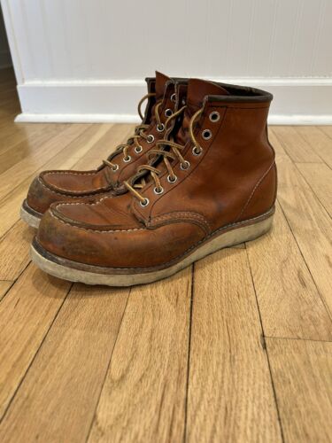 Red Wing Heritage Men's 877 8-Inch Classic Moc Toe Boot - Moosejaw