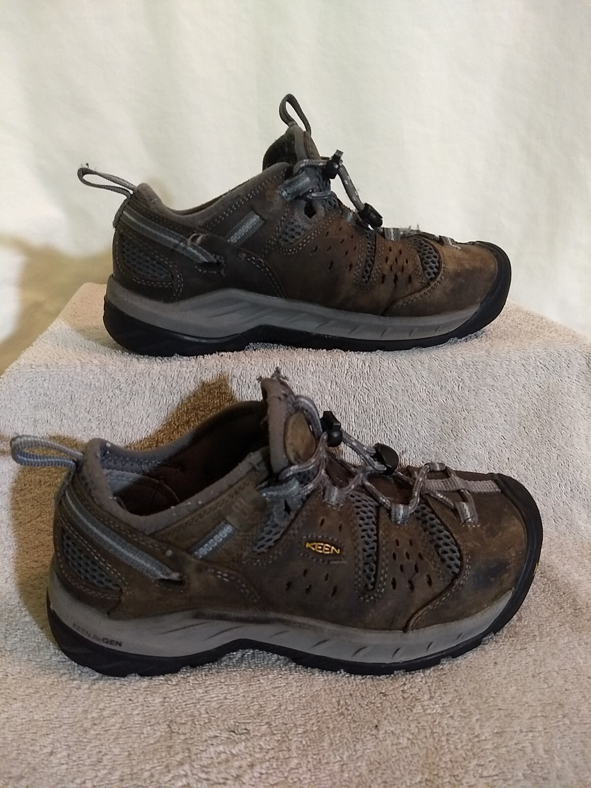 Scarpe antinfortunistiche KEEN WMNS Utility Atlanta Cool II grigio punta in acciaio taglia: 7 #MT54+9