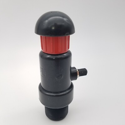 Jain VBKV-1 Air Vacuum Relief Vent 1'' MPT with 1/8  Schrader Valve 6 PSI