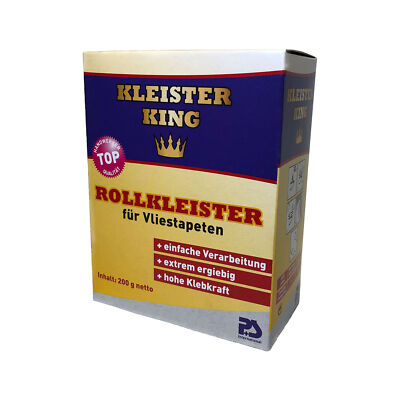 Vlieskleister Rollkleister''Kleister King'' für Vliestapeten 200g Malerqualität