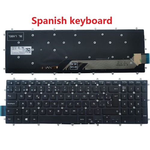 Tastatur Spanisch/Latein Dell Inspiron G3 3579 3779 3590 3593 G5 5587 G7 15 7588 - Bild 5 von 9