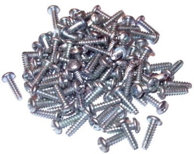 4 x 1/2 PHILLIPS PAN HD F THREAD CUTTER SHEET METAL SCREWS 2500 FREE SHIP  (E94)