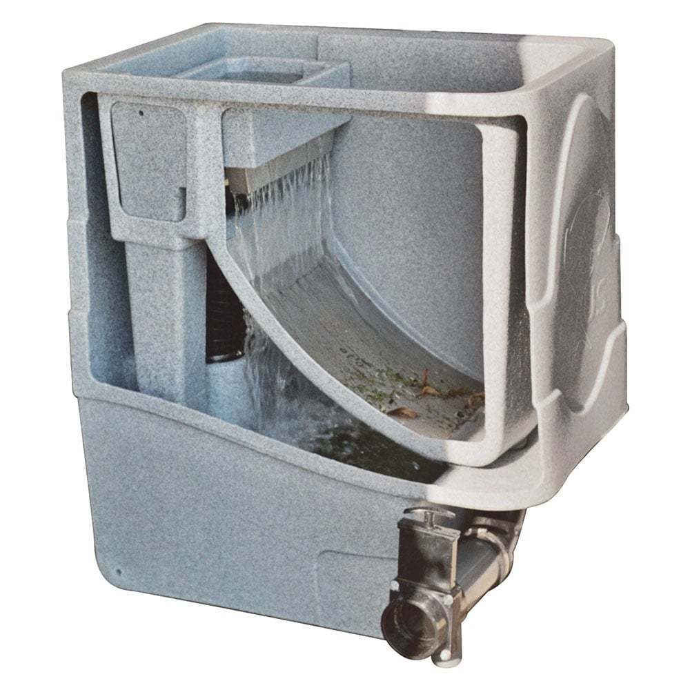 Evolution Aqua Cetus Sieve Pre-Filter Gravity or Pump Fed Koi Fish Pond Nexus
