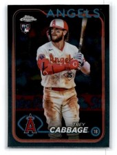 2024 Topps Chrome Trey Cabbage RC #226 Angels
