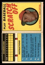 1970 Topps Scratch-Offs Baseball #16 Tony Perez GD *d6