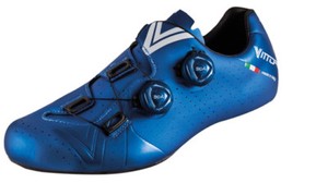Scarpe bici corsa Vittoria Velar red blue 42 44 road bike shoes made in Italy | eBay