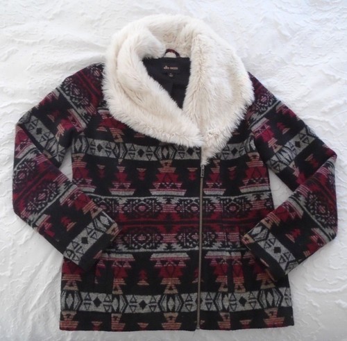 southwest print coat