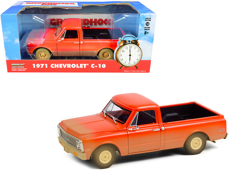 1971 Chevrolet C-10 Pickup Truck Orange (Dirty) 