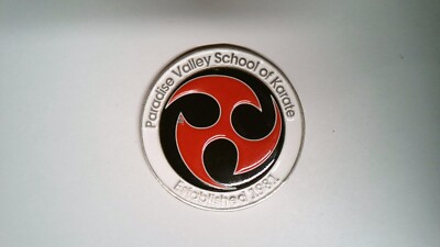 CHALLENGE COIN PARADISE VALLEY SCHOOL OF KARATE ESTABLISHED 1981