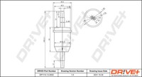 Dr! Ve + DP1110.13.0002 Kraftstoff Filter FüR Alfa Romeo, Aro, Bmw,CitroëN,