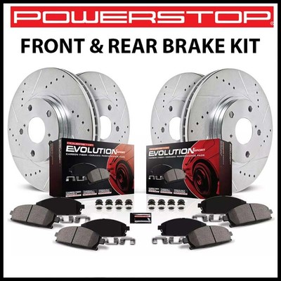 Powerstop Z23 Evolution Slotted Brake Rotors & Pads Kit for 19-22 Toyota Avalon