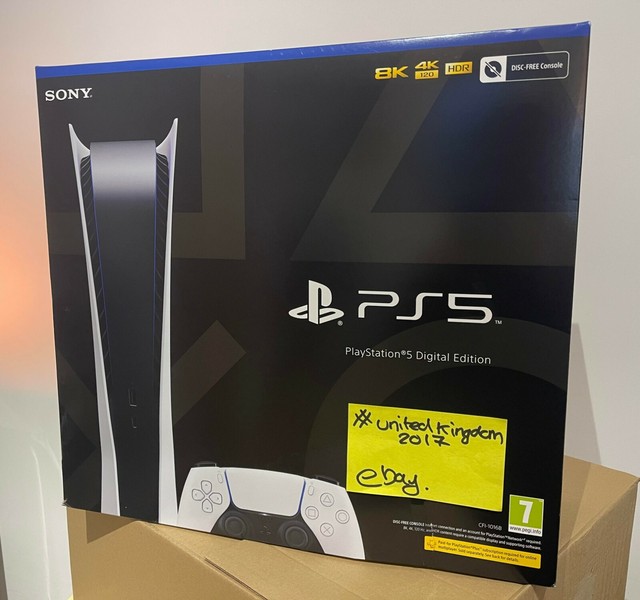 Sony PS5 Digital Edition Console White for sale online eBay