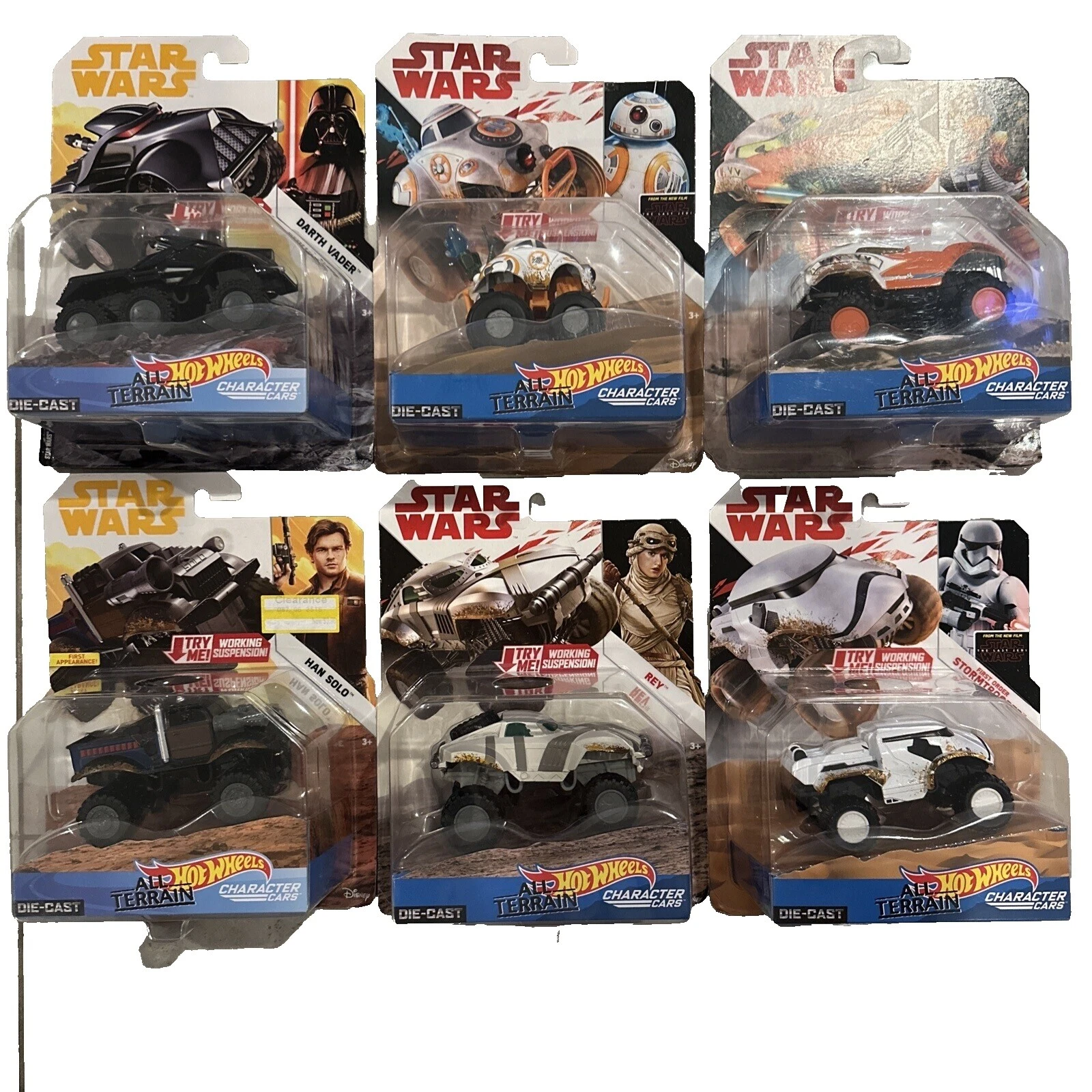 Hot Wheels Star Wars 1:43 Diecast Cars, Trucks & Vans
