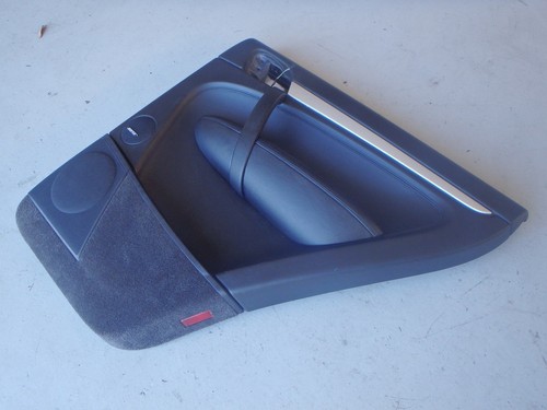 Porsche Cayenne Turbo 9PA 955 2005 cuero puerta panel de tarjetas borde trasero RHS J091 - Imagen 2 de 6