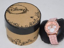 Disney Accutime Corp Minnie Mouse Watch for women and girls Elegant Watch PINK