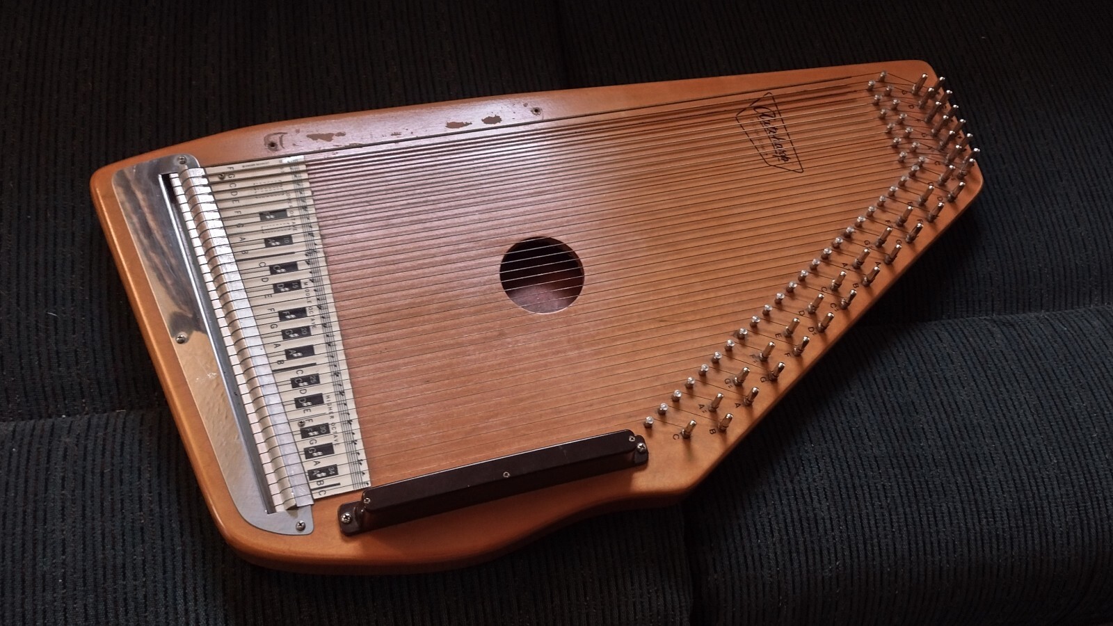 36string Oscar Schmidt autoharp for parts or repair eBay