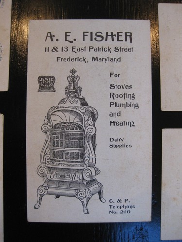 c1880' Victorian Trade Cards - Jeweler, Oil, Piano, Thread, Xmas ++ 20 Different - Picture 13 of 13