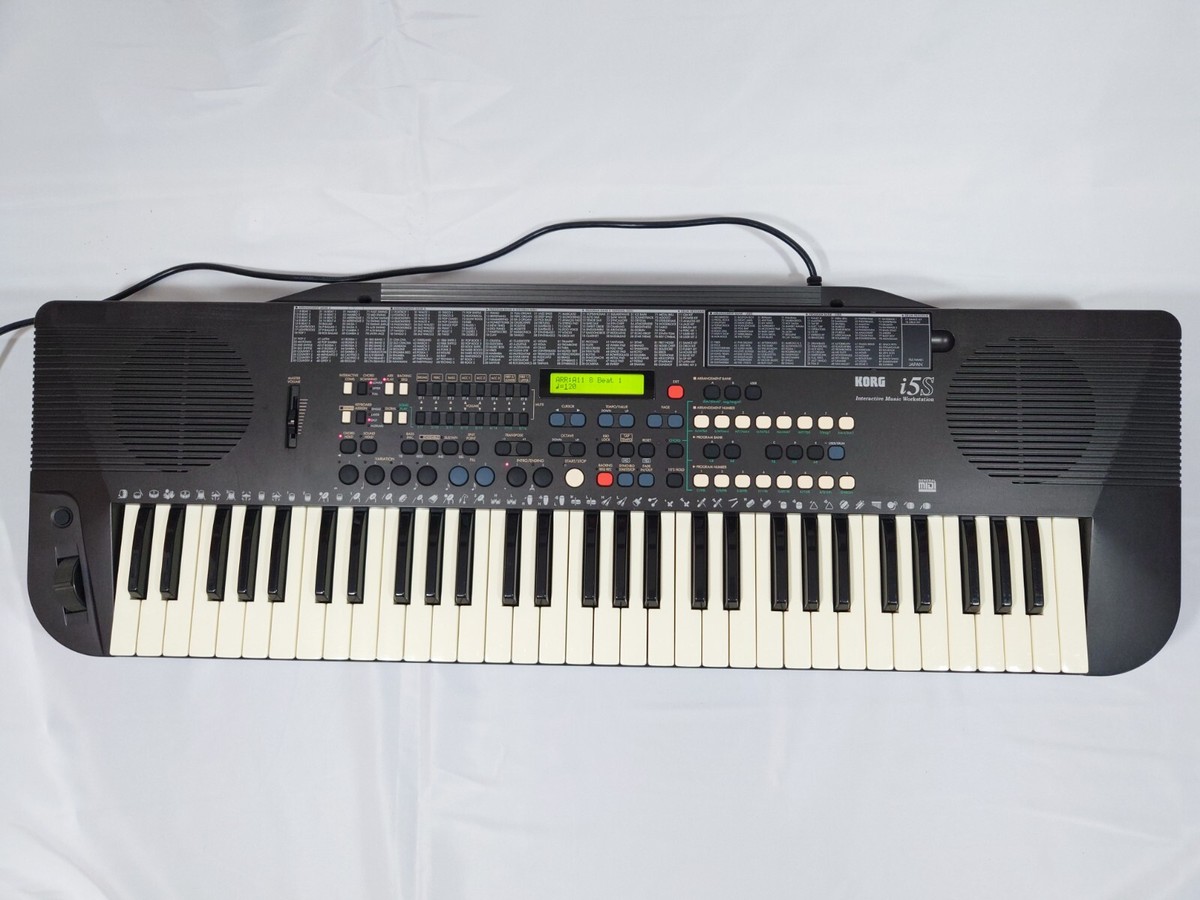 KORG i5S Interactive Music Workstation 61-Key MIDI Synthesizer