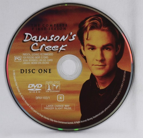 Dawson's Creek : Season 1 (DVD, 1998) 4x Disc Only - Picture 2 of 5