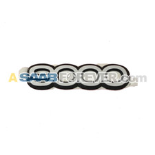 Saab 9000 85-93 4 Door Cd Cde Badge Emblem 6963243 New Genuine Rare Oem