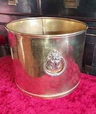 Antyczna doniczka Mosiężna miska na rośliny Duża doniczka Doniczki lwa młotkowane rzadkie