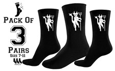 Manchester UTD 2 Pack of 3 Socks Football Match Day Christmas Gift