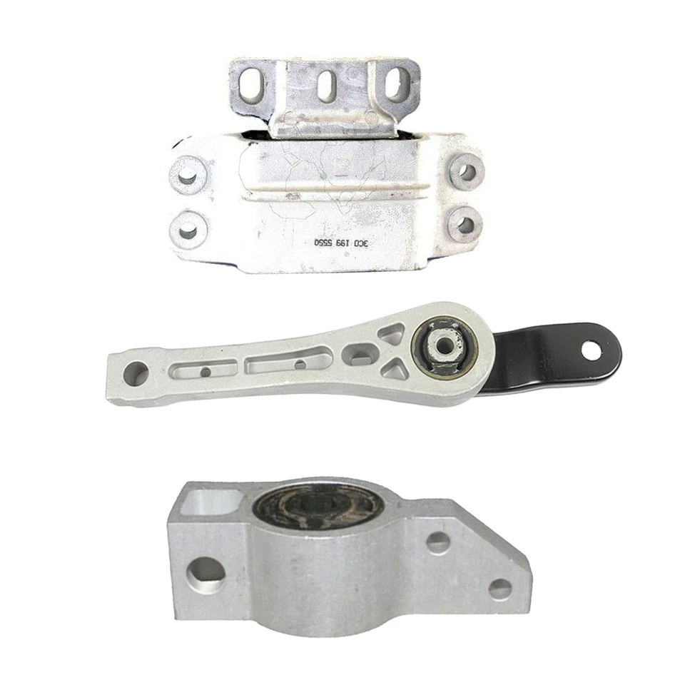 Montaje de motor y transmisión para Volkswagen Rabbit 2006-2009 2,5 L 6964 6962 6959 3 piezas Foto 2 de 4