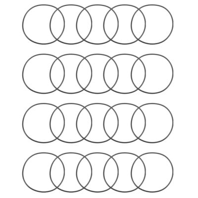 20 Pcs 55mm x 1.5mm Rubber O-rings NBR Heat Resistant Sealing Ring Grommets #