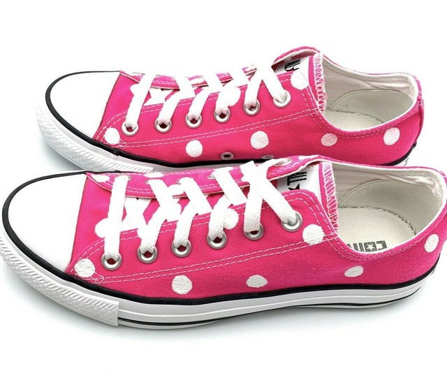 polka dot converse womens