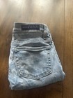 Rock & Republic Women Berlin Blue Skinny Jeans Size 0 Aztec Geometric Pattern — photo 3