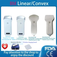 128E Wireless Ultrasound Probe Scanner WIFI Support iOS Android Windows 3.5-5MHZ