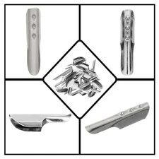 Paracord Planet 23mm Silver T-Bar - Metal End Clasp - Zero Gravity Chair Repair