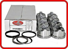 Enginetech Chevy 283 1957-1967 Pistons Ring Kit Flat Top Pistons