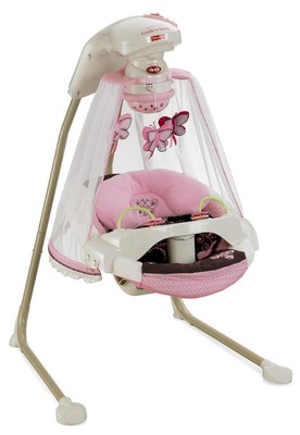 fisher price gliding bassinet