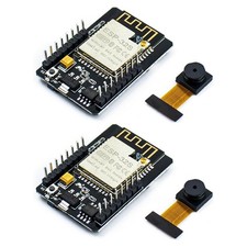 Hosyond 2Pcs ESP32-CAM Wireless WiFi Bluetooth Development Board with OV Came...
