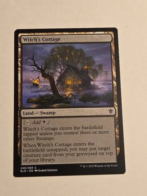 Witch's Cottage X1 ELD Throne of Eldraine MTG 249/269