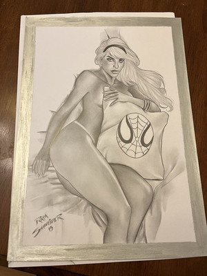 Original Art by Rafa Schneider Approx 11x17